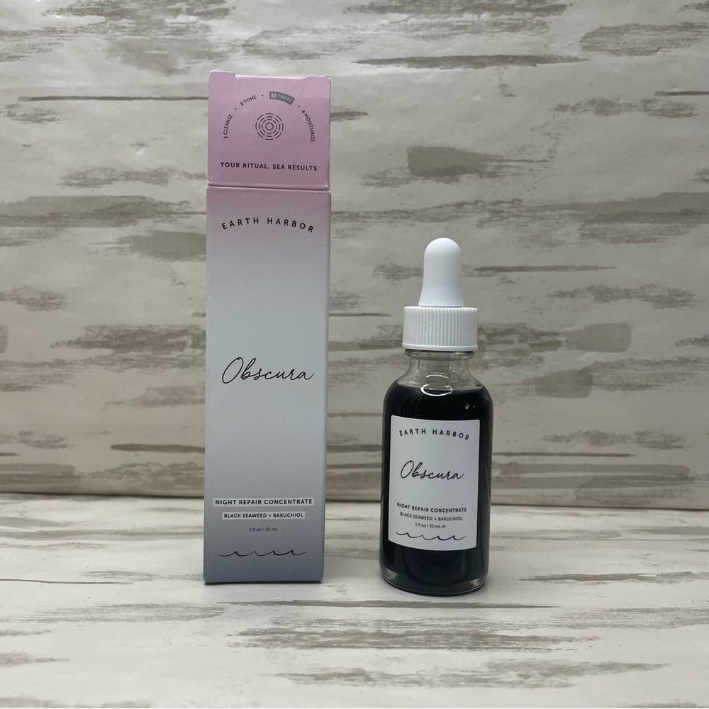 Earth Harbor Obscura Night Repair Concentrate - Black